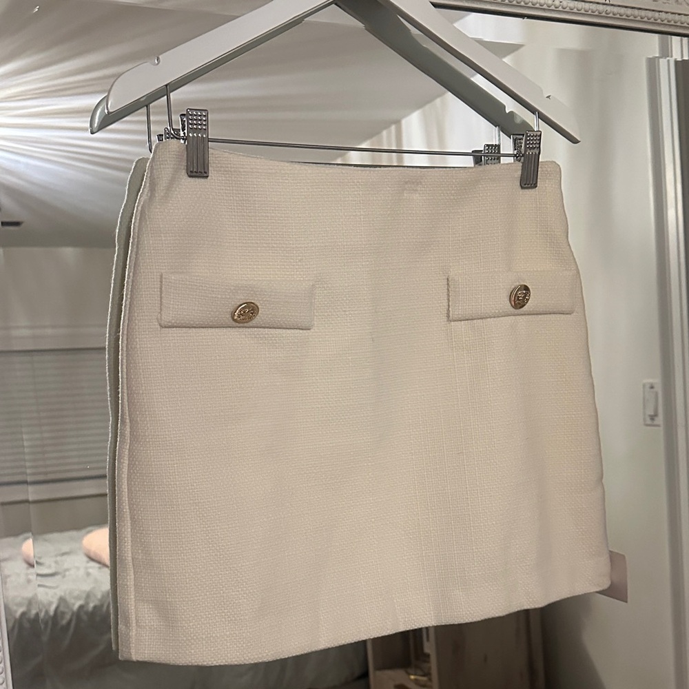 Elegant Cream Skirt